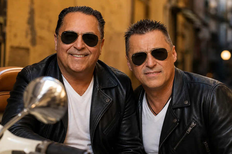 Salvatore e Rosario – italienisches Vespa-Fotoshooting
